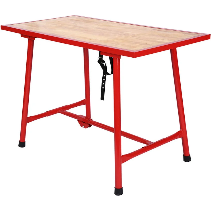 Wiltec - Werkbank klappbar Werktisch Arbeitstisch faltbar Packtisch Montagetisch Werkstatttisch 120x62,5 cm