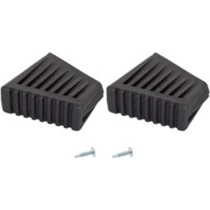 KRAUSE MONTO Fußkappe (Paar) 50 x 20 mm schwarz