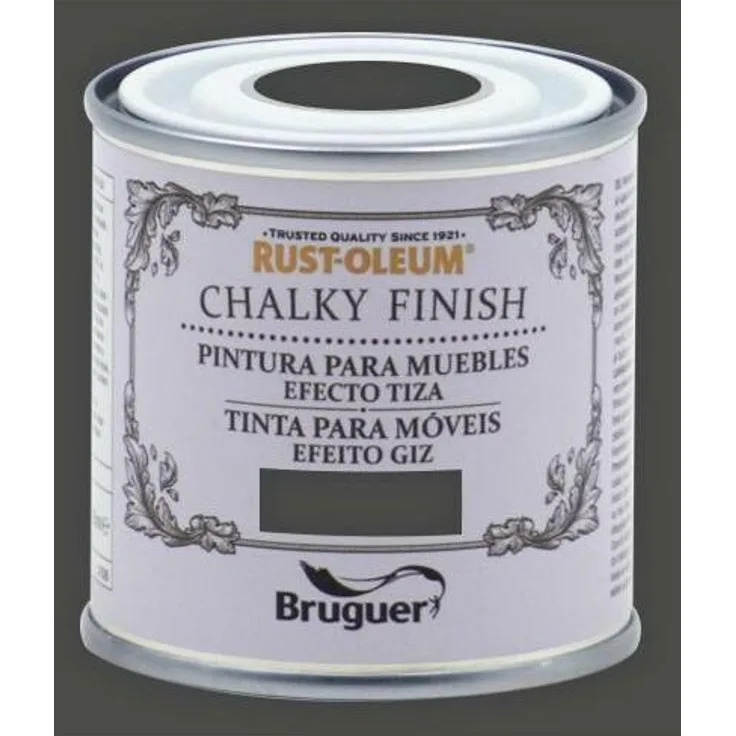 Malerei-Effekt Kreide Chalk Paint Xylazel 125 ml - 813 Graphite - Rust-oleum