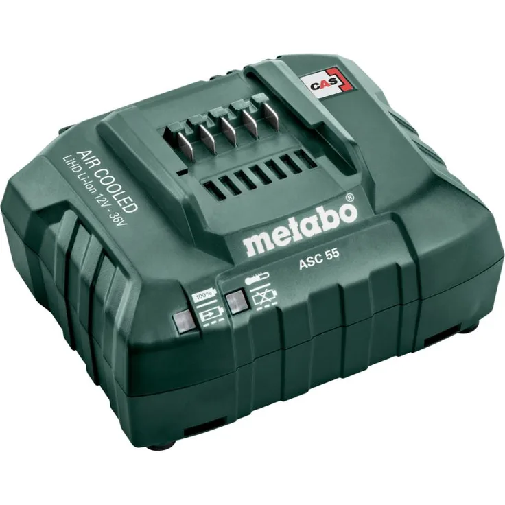 Metabo Ladegerät ASC 55, 12-36 V, AIR Cooled-Ladetechnologie, 627044000