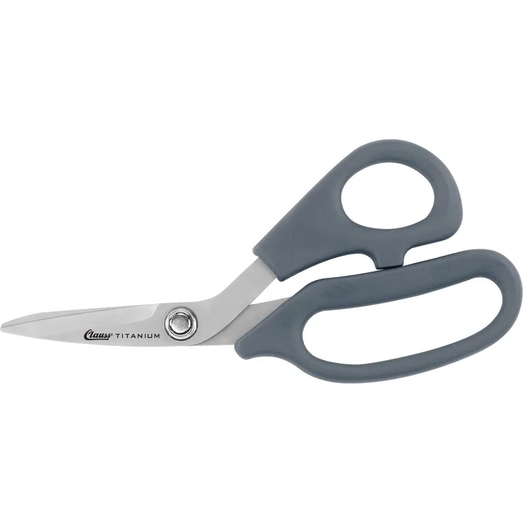 Clauss Titanverstärkte gebogene Ultraflex-Schere, 1 Stück, 17,8 cm, 18516-001