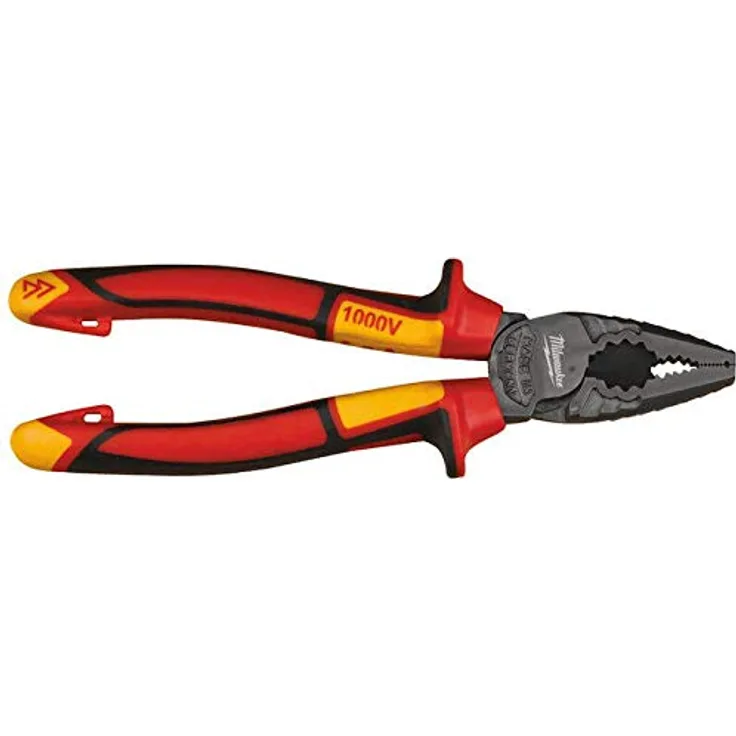 Milwaukee 932464572 VDE Kombizange, 180 mm, Rot