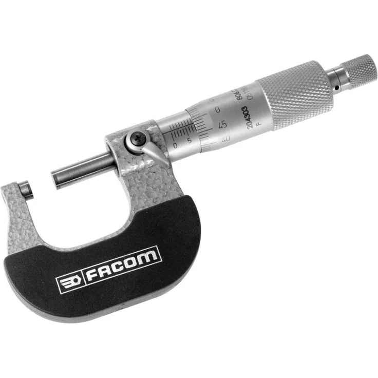 FACOM Praez MIKROMETER 1-100mm Messber. 0-25 mm, 1 Stück, 806.C25