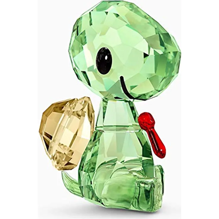 Swarovski Baby Animals Figurine, Kristall, Grün-Gold-Rot, 3.8 x 2.1 x 2.7 cm