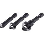 1 Querlochsenker-Set WS 3-tlg., ø8,12,16