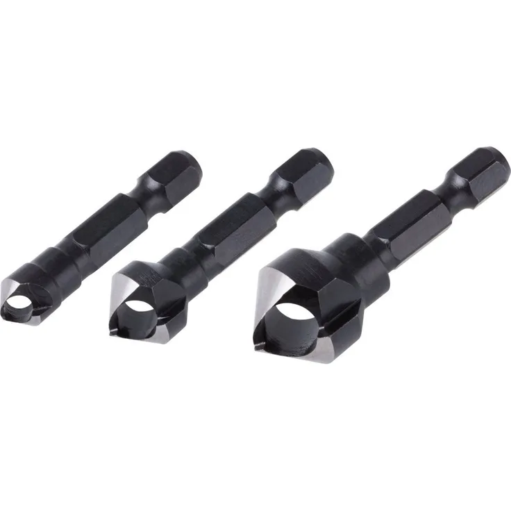 1 Querlochsenker-Set WS 3-tlg., ø8,12,16