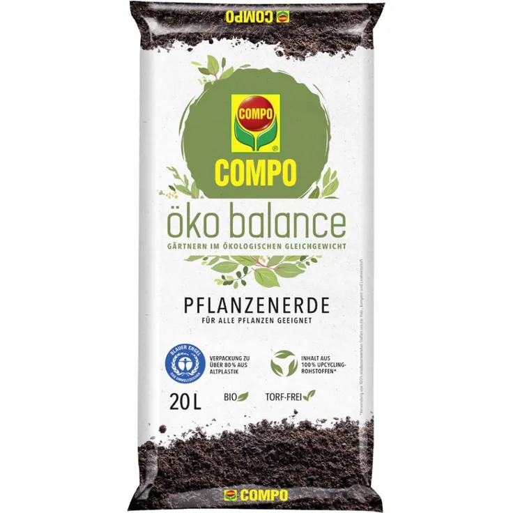 COMPO Öko balance Pflanzenerde 20 Liter