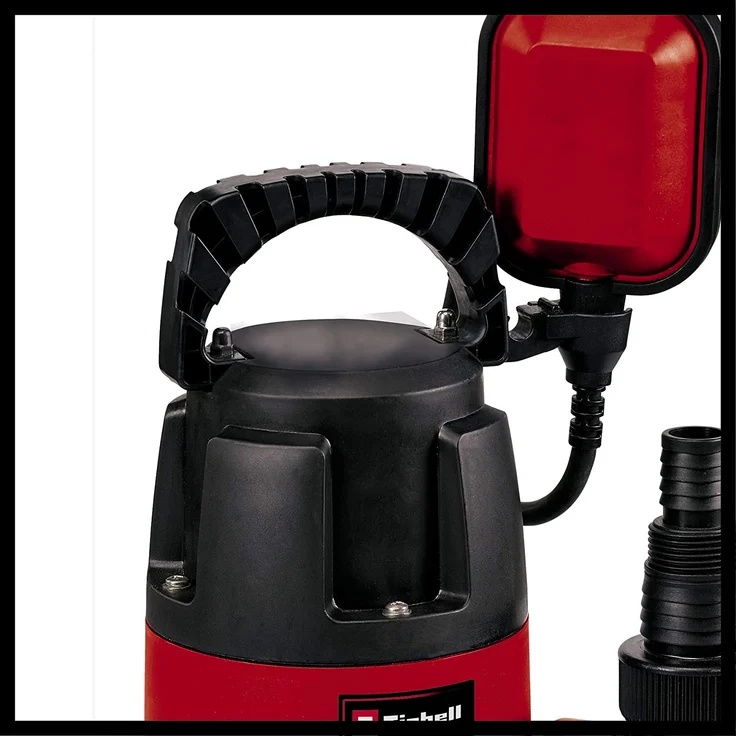 Einhell Tauchpumpe GC-SP 3580 LL (350 W, 8.000 Liter pro Stunde, flachabsaugend bis 1 mm, Pumpenstart ab 8 mm, integriertes Rückschlagventil) Tauchpumpe – Bild 4