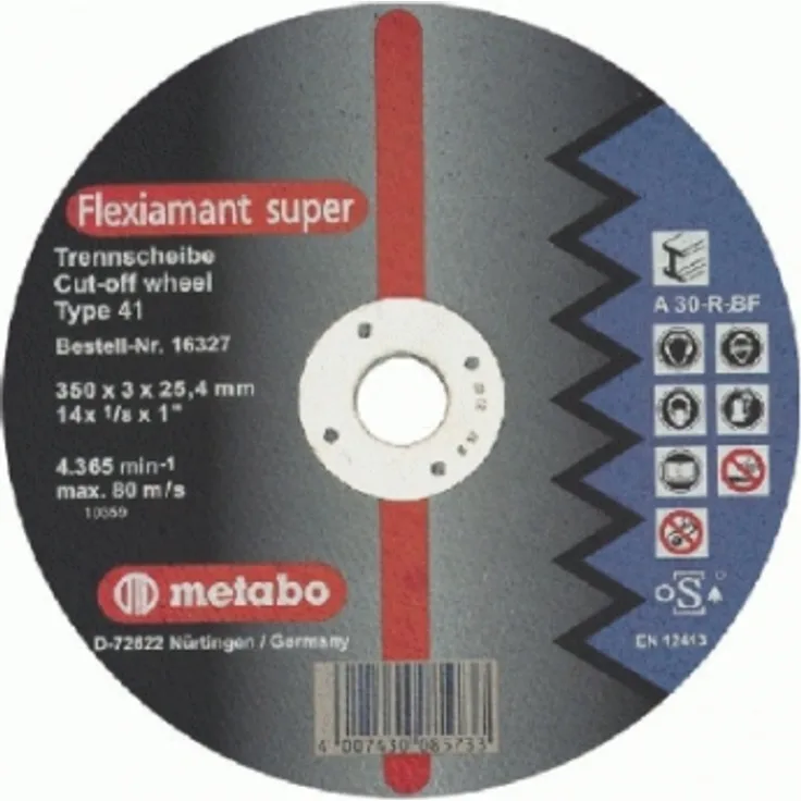 Metabo 616327000 Flexiamant super 350x3,0x25,4 Stahl