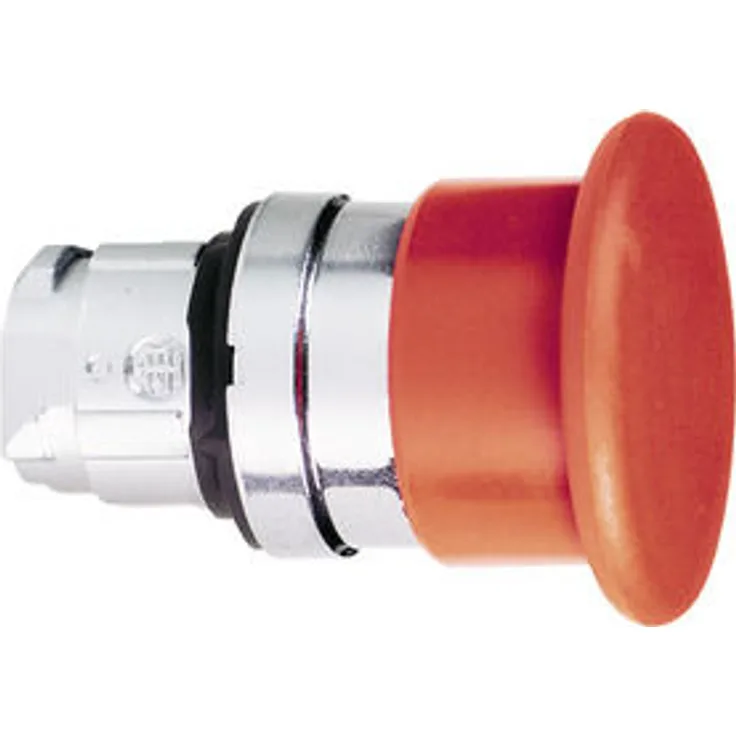Schneider ZB4BC4 Frontelement rund für Pilzdrucktaster, ohne Rastung, durchmesser 40mm, Rot, durchmesser 22 cm