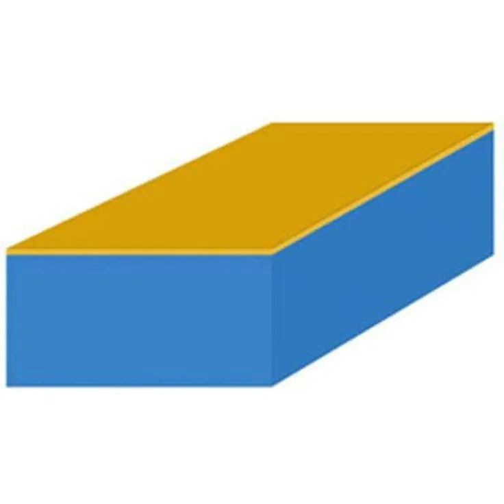 Kleber blau 1x1m 30mm dicke Schaumstoff-Schutz
