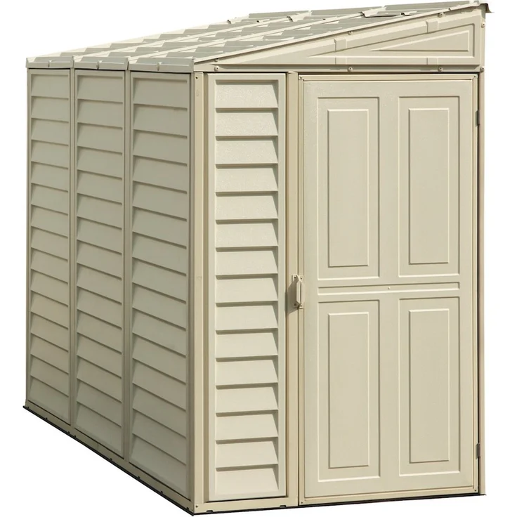 Duramax 06625 4 x 8 ft sidemate Schuppen  Beige  – Bild 1