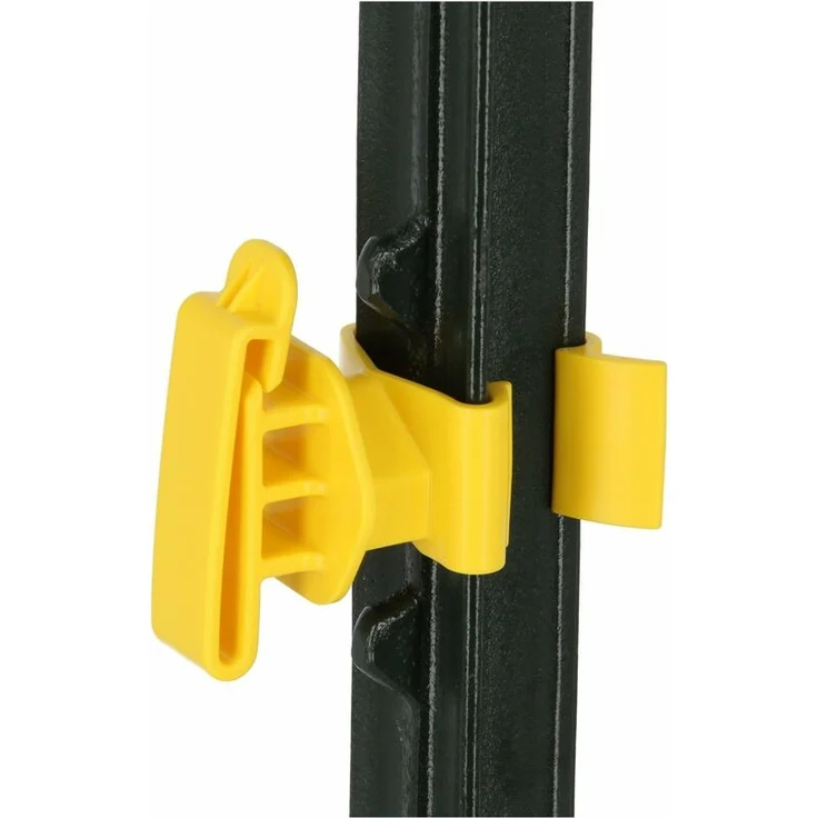 T-Pfosten Band Isolator gelb, 25 Stück