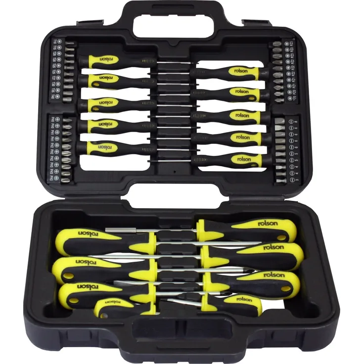 Rolson Schraubendreher-Set, 8 Teile, 28882