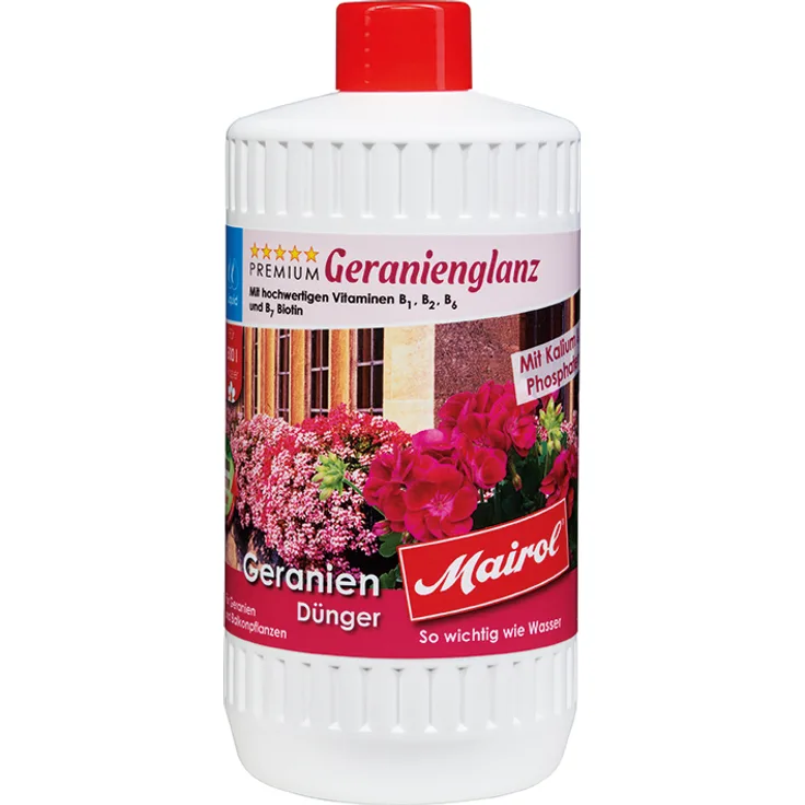 Ballistol Mairol Premium Geranien Dünger Geranienglanz Liquid 1.000 ml