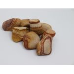 Aquagart 200kg Kiesel Flusskiesel Kieselsteine Gartenkies Zierkies Dekokies Sandstein