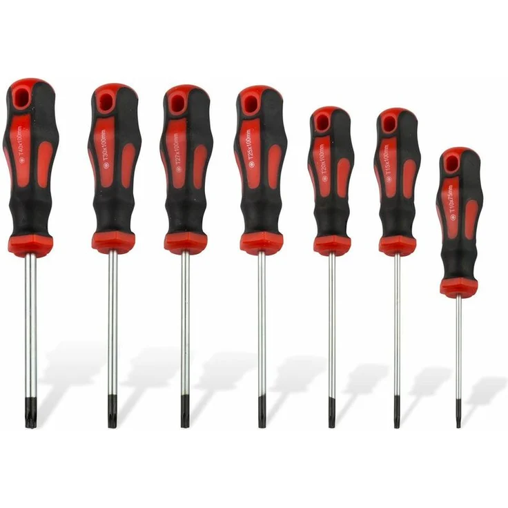 Dema - Innensechsrund Schraubendreher Schraubenzieher Satz T10-T40 7tlg Set