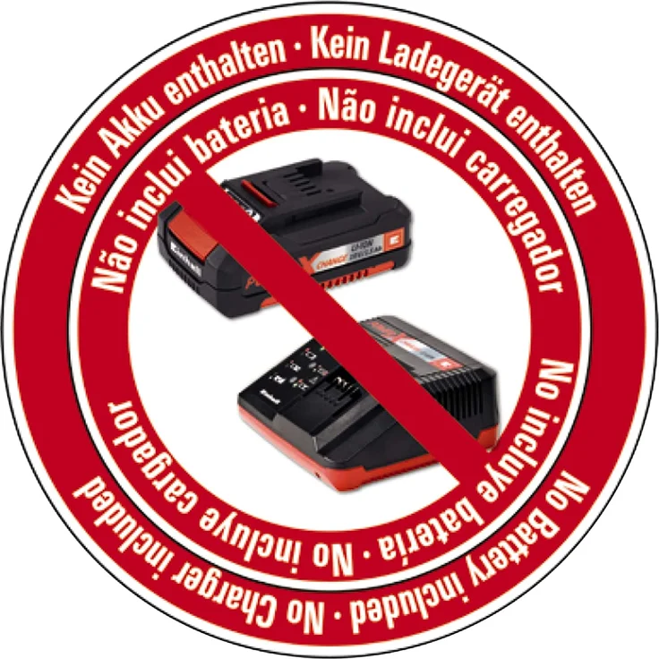 Einhell Akku-Astsäge GE-GS 18 Li Solo Power X-Change (Lithium Ionen, 18 V, Sägeblattlänge 150 mm Qualitäts-Sägeblatt, werkzeugloser Sägeblattwechsel, abnehmbarer Astbügel, ohne Akku und Ladegerät) – Bild 4