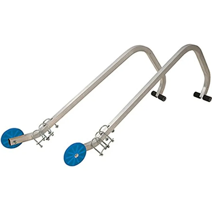 Silverline 336094 Firsthaken mit Zubehör, silber