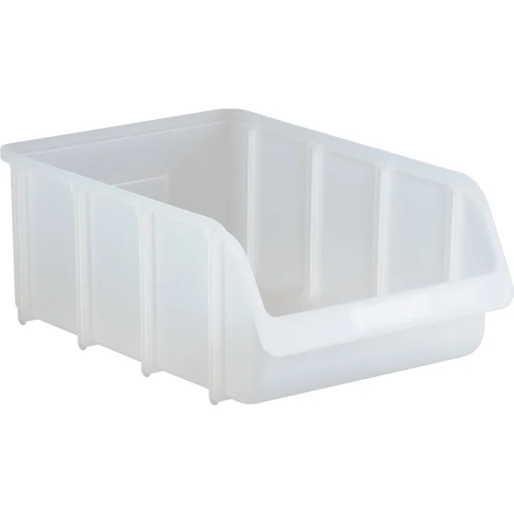 hünersdorff Sichtbox - Stapelbox - Lagerbox in Größe 5, stapelbar, Farbe: Transparent