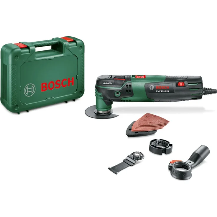 Bosch Multifunktionswerkzeug PMF 250 S 250 Watt, für Starlock Zubehör, im Koffer – Bild 2