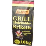 Favorit 3001 Grill Holzkohle Briketts 10 kg Holzkohlenbriketts