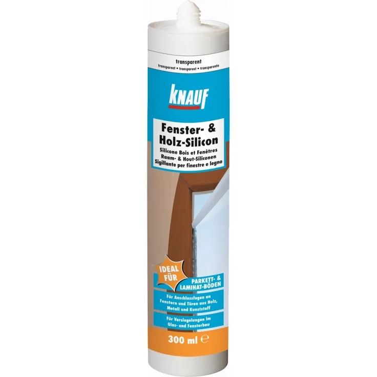 Kluthe - Knauf Fenster- und Holz-Silikon buche, 300 ml - braun