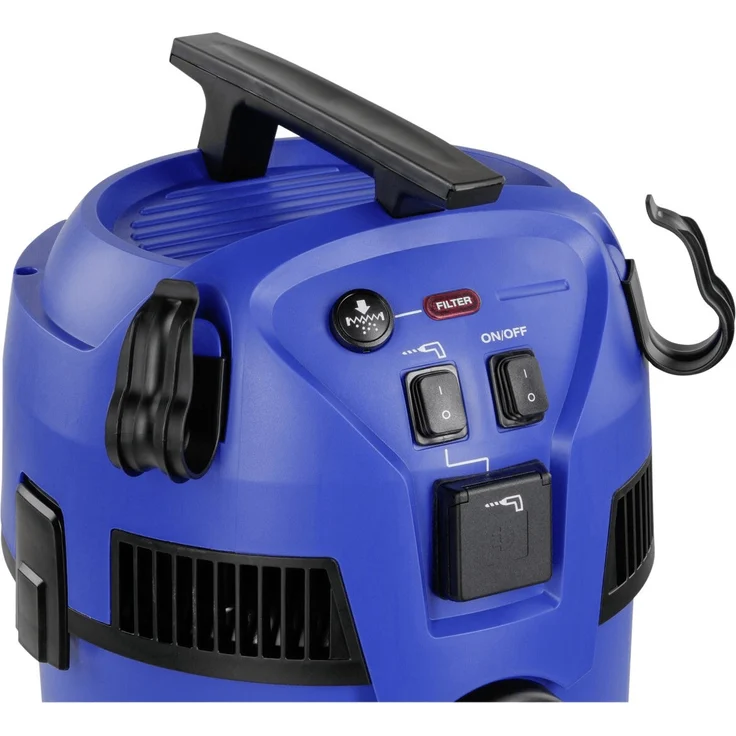 Nilfisk Multi II 30 T EU 18451552Nass-Trockensauger, für die Reinigung im Innen- & Außenbereich, 30 Liter Fassungsvermögen, 1400 W Eingangsleistung (blau) beutellos 30 Liter – Bild 3