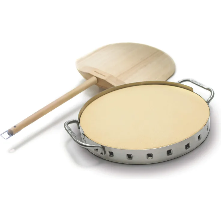 Broil King Pizza Stein mit Professional Edelstahl Unterstützung