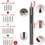 KS TOOLS Feinmechanik-USB-Akku-Schraubendreher