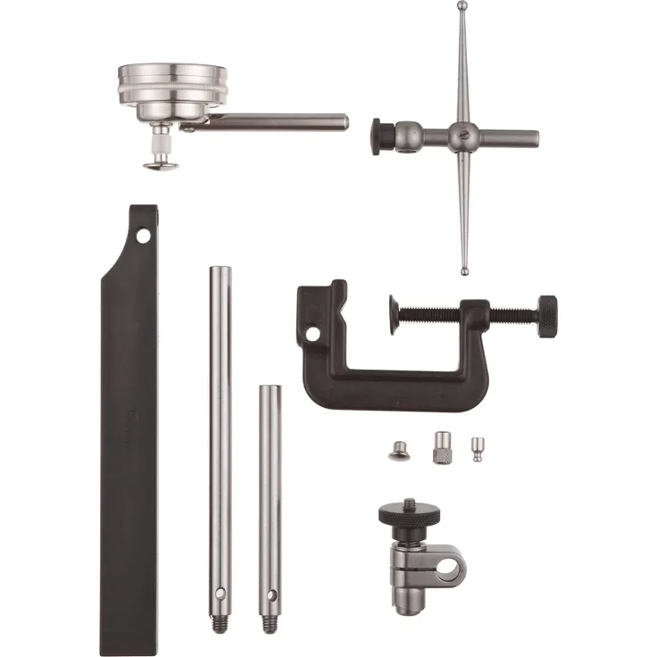 Starrett 196 A1Z Universal Messuhr, Rückseite Plunger, weißes Zifferblatt, 0 100 Lesen, 0 0,5 cm Reihe, 0 cm Graduation