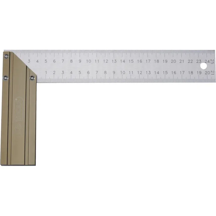 KS Tools 300.0220 Schreinerwinkel mit Aluminiumzunge, 250mm