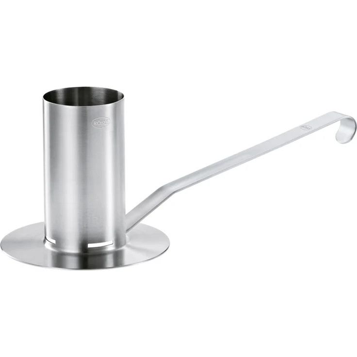 RÖSLE Hähnchenbräter, Edelstahl 18/10, 250 ml Behälter, Abnehmbarer Griff, für Grill und Backofen, spülmaschinengeeignet - Preisvergleich – Bild 1