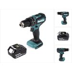 Makita DHP485G1 Akku Schlagbohrschrauber 18 V 50 Nm Brushless + 1x Akku 6,0 Ah - ohne Ladegerät