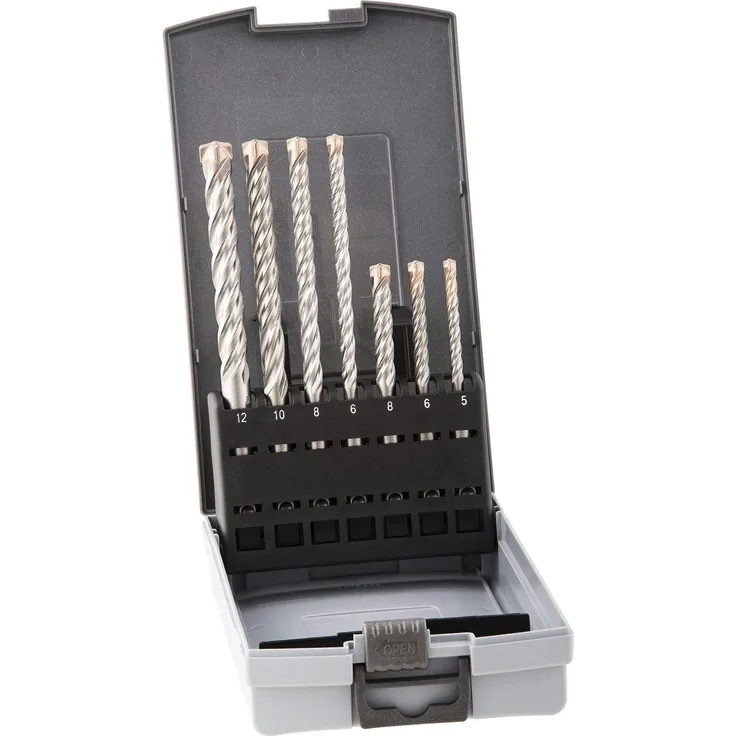 SDS Plus Bohrersatz 5 - 12mm FORCE-X , für Stahlbeton, Hartgestein u.a.