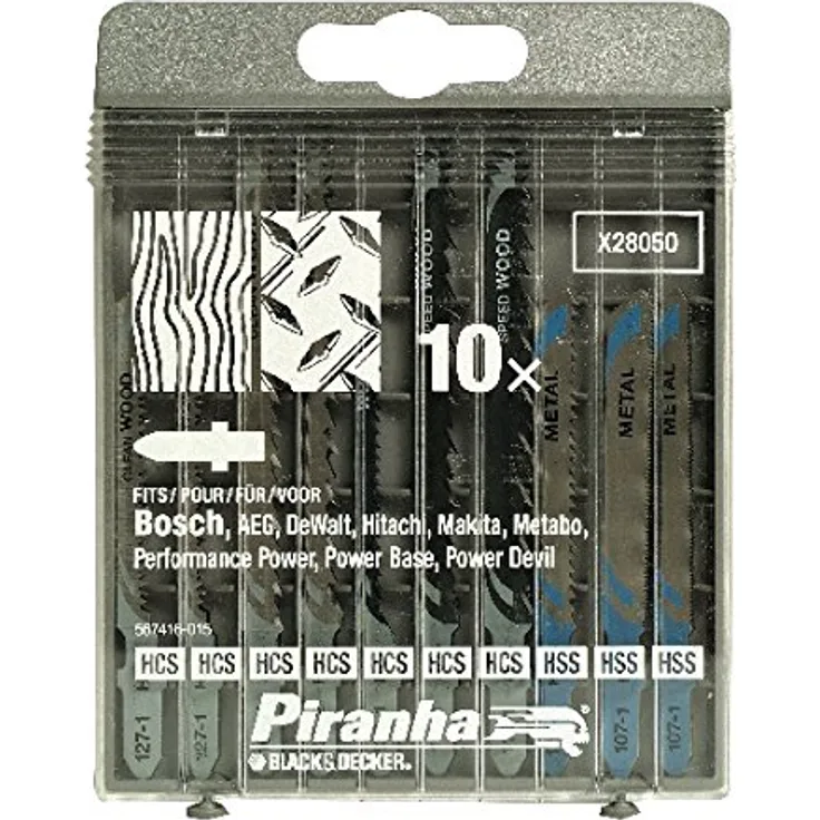Piranha X28050 XJ, Holz-Metall T-Schaft Stichsägeblatt
