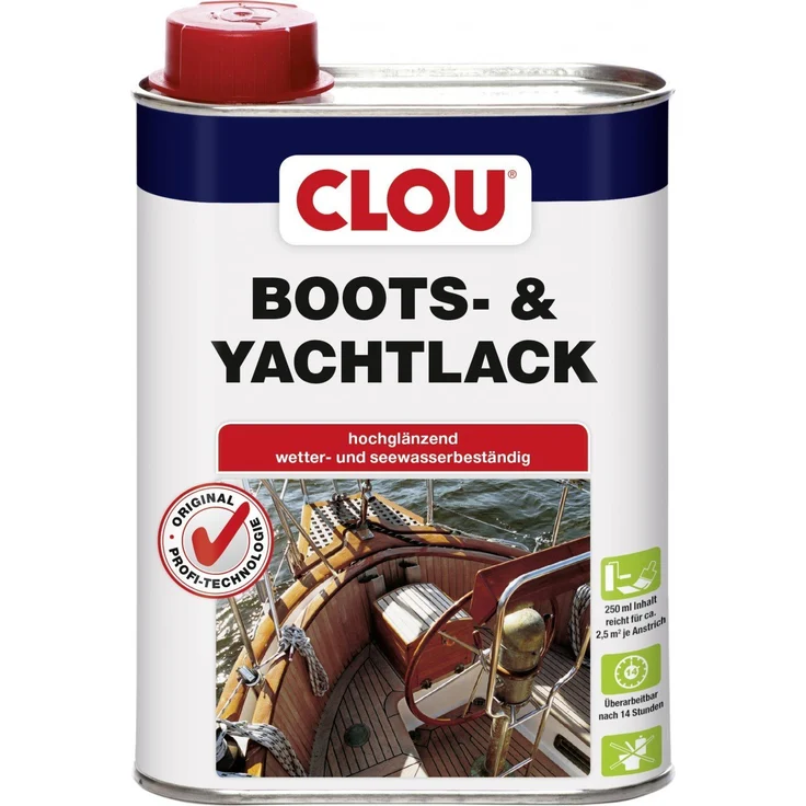 Clou Bootslack 250 ml – Bild 2
