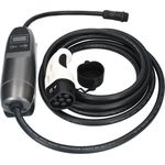 Mobile Ladestation für Elektroautos Typ 2 Adapter Version (bis zu 32A- 1-phasig- 7,4 kW)
