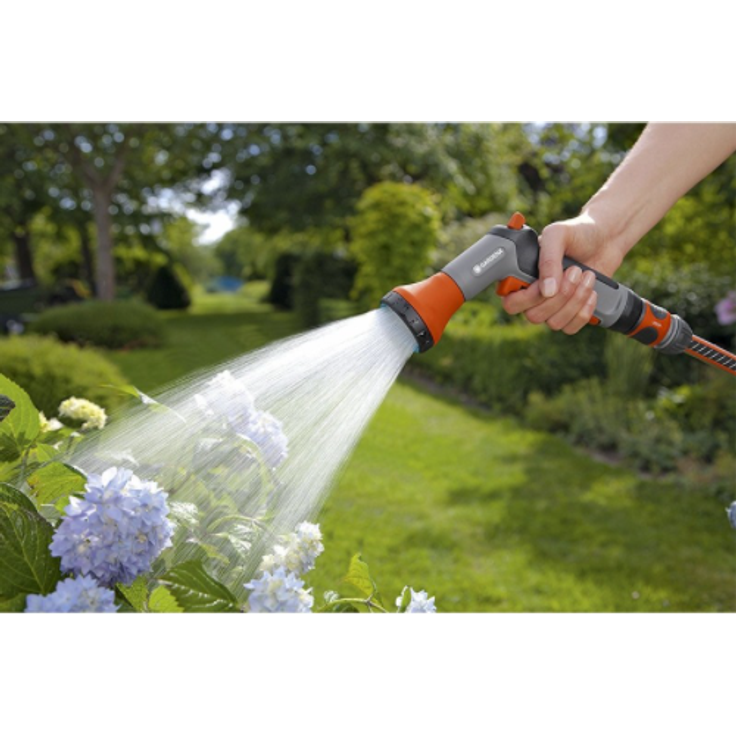 GARDENA Bewässerungsbrause Aktions-Set mit Anschlussteilen für 13 mm- und 15 mm-Schläuche (Inhalt 1 x 18202/5305, 18215, 18213, 18311) – Bild 3
