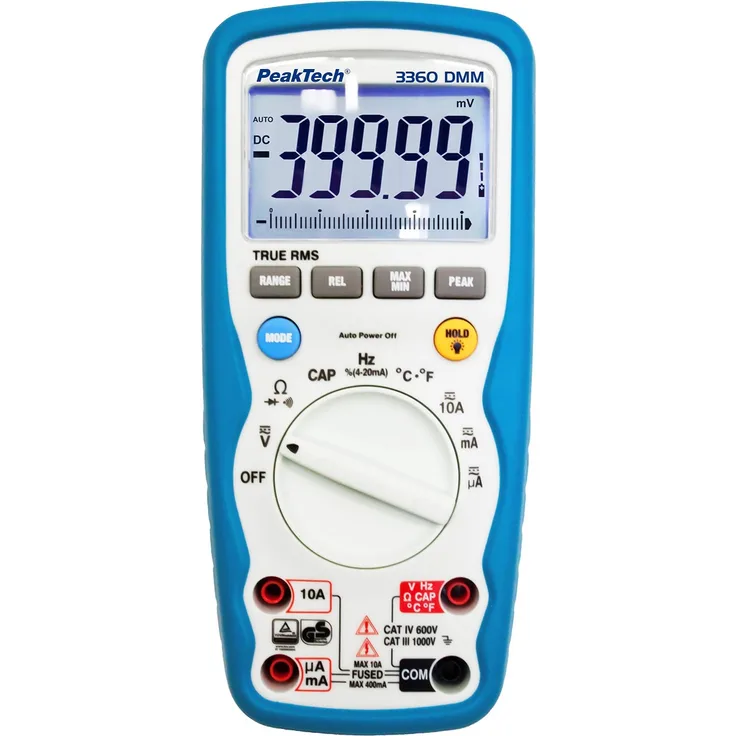 PeakTech 3360 - Multimeter digital 40000 Counts TRMS