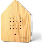 Zwitscherbox Holz Kiefer-Weiß