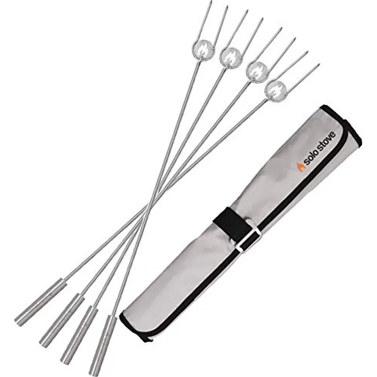 Solo Stove Grillspieße, Edelstahl, 4 Stück