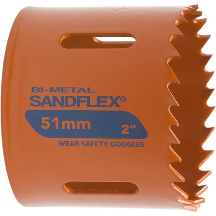 Bahco 3830-22-VIP BH3830-22-VIP-301 Bimetall-Lochsäge Sandflex, 22 x 38 mm, 4-6 ZpZ