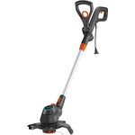 GARDENA Elektro-Trimmer ComfortCut 550-28: Rasentrimmer mit verstellbarem Griff, abwinkelbarem sowie schwenkbarem Trimmerkopf und ausklappbarem Pfalnzenschutzbügel, 280 mm Schnittkreis 9872-20, Schnittbreite: 28 cm