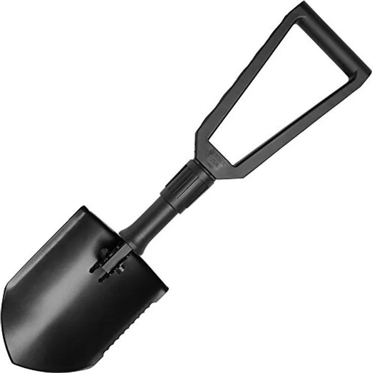 Gerber Klappspaten mit Teilwellenschliff, Multifunktional verwendbar, Länge (ausgeklappt): 60,3 cm, E-Tool, 30-000075