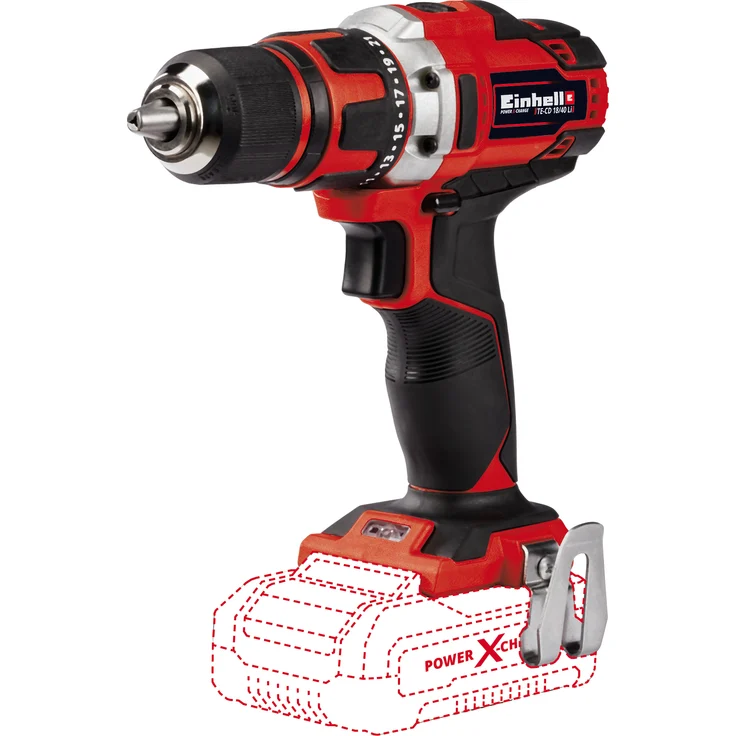 Einhell TE-CD 18/40 Li-Solo Akku-Bohrschrauber Power X-Change PXC ohne Akku ohne Ladegerät – Bild 1