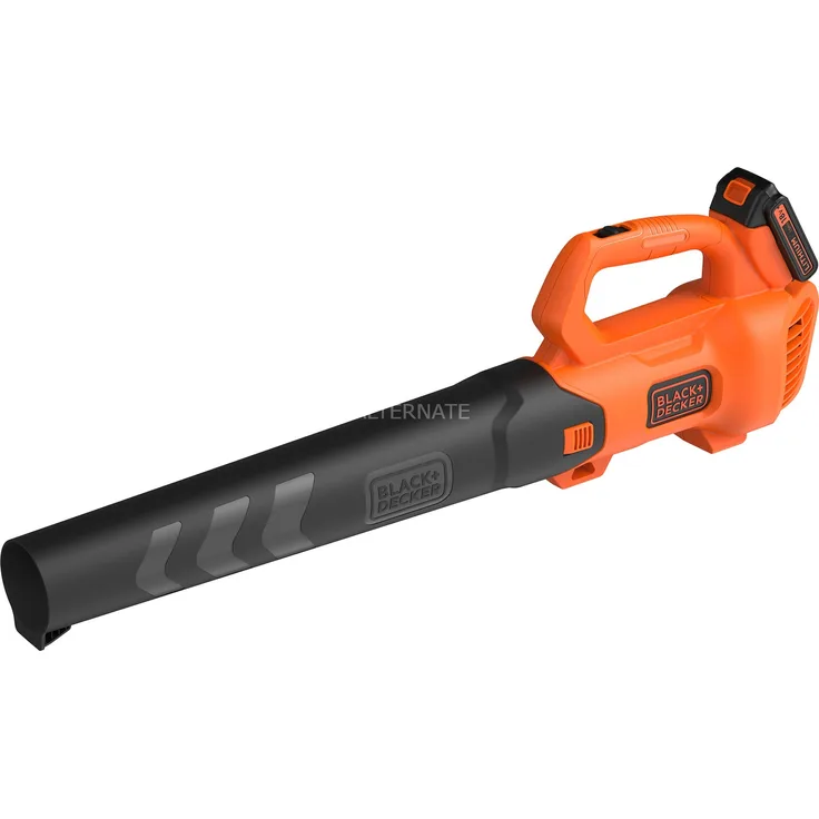 Black und Decker Akku-Axial-Gebläse BCBL200L-QW, 18Volt Laubgebläse, orange-schwarz Laubbläser