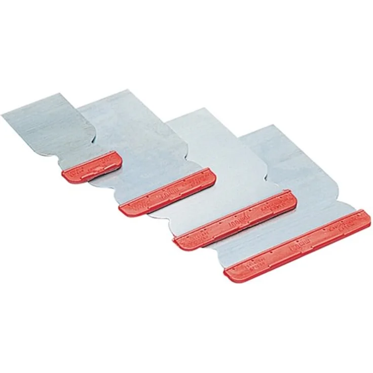 Haromac 38305004 Japanspachtel-Satz 4-teilig, 50-80-100-120 mm