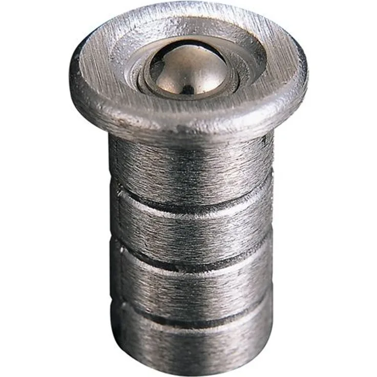 DENI Steinbuchse Rundstange 10mm LM.m.Schmutzverschluss