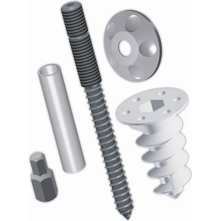 TOX Fallrohrbefestigung Thermo Vario, 4 Stück - 72600351